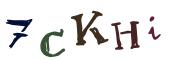 Image CAPTCHA