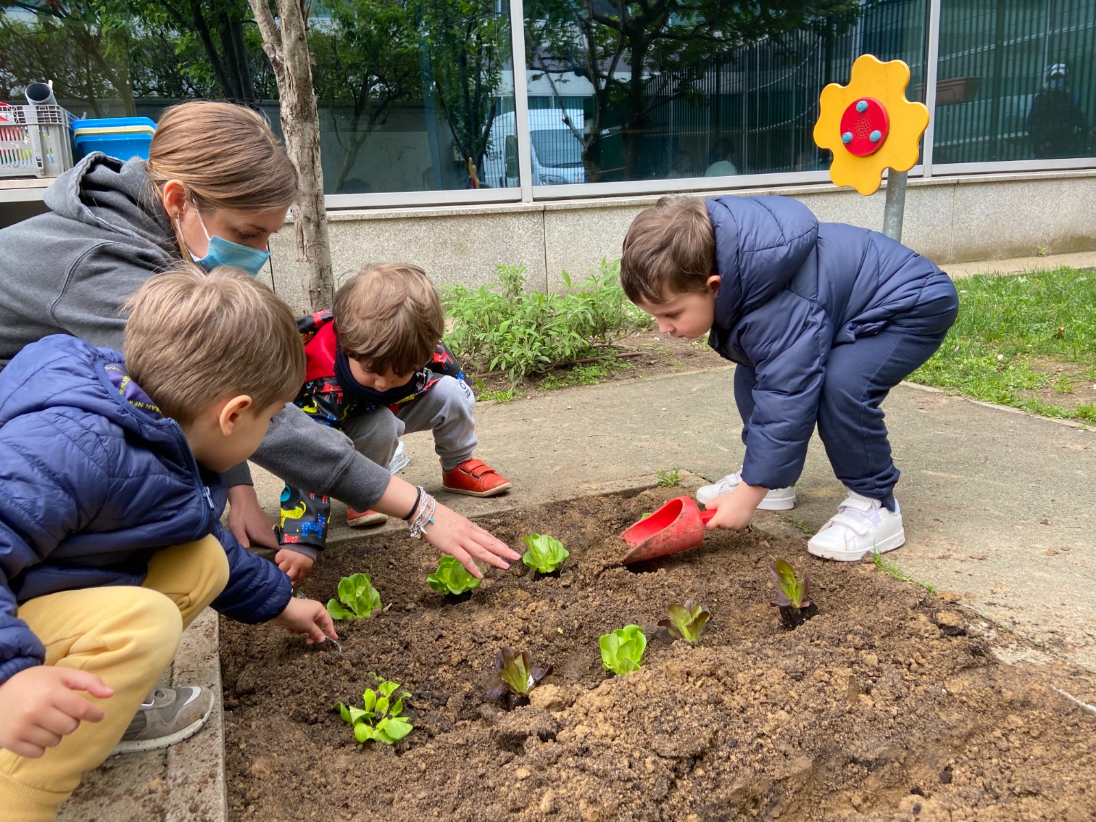 Il Giardino di Bez nido aziendale a milano