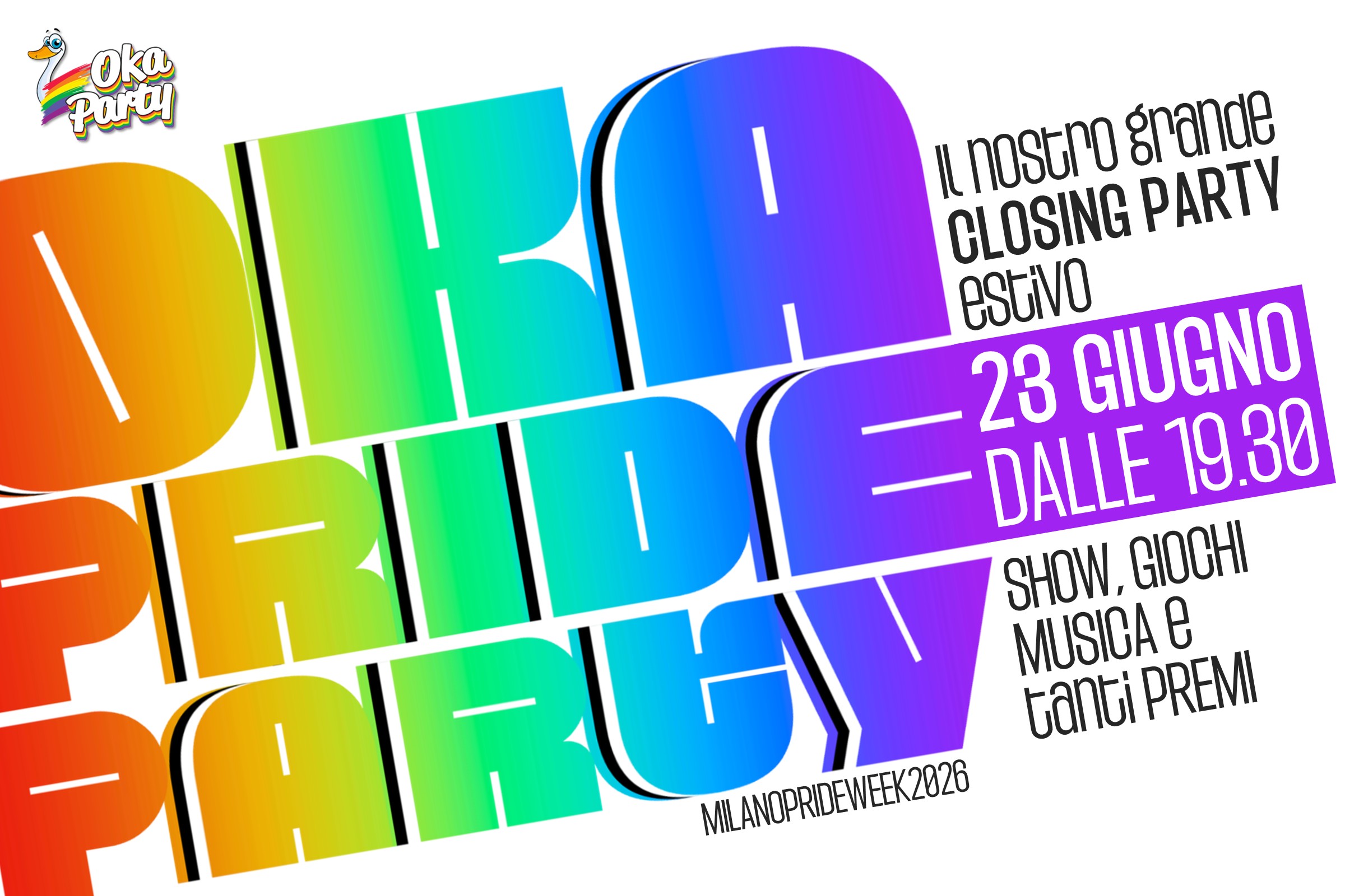 Oka Pride Party al Farinami Garden