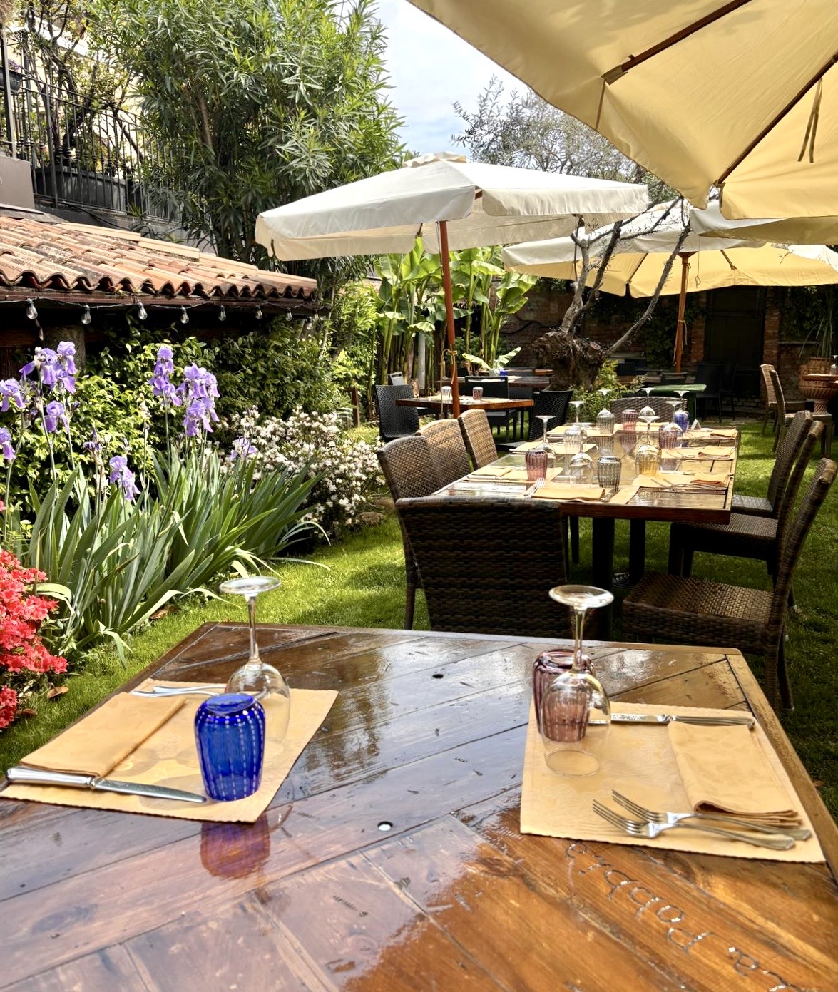 Pranzo e cena da La Pobbia 1850