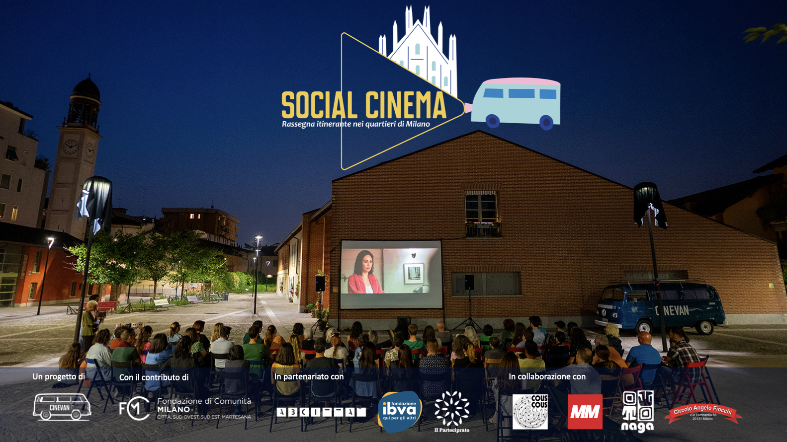 Social Cinema: tappa in Via Faravelli 31 con "Il mio vicino Totoro"