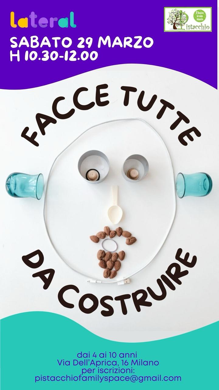 Pistacchio Family Space: facce tutte da costruire!