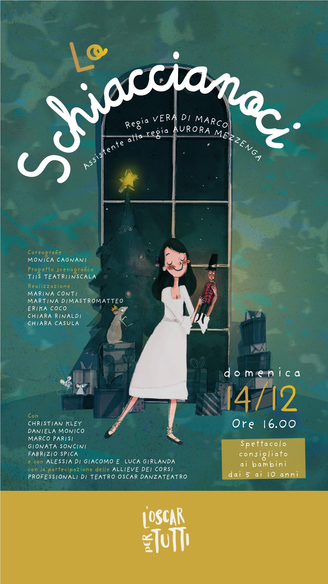 In scena "Lo schiaccianoci" al Teatro Oscar